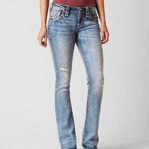 ROCK REVIVAL Jeans | Lang Bootcut 25x30 | MidRise